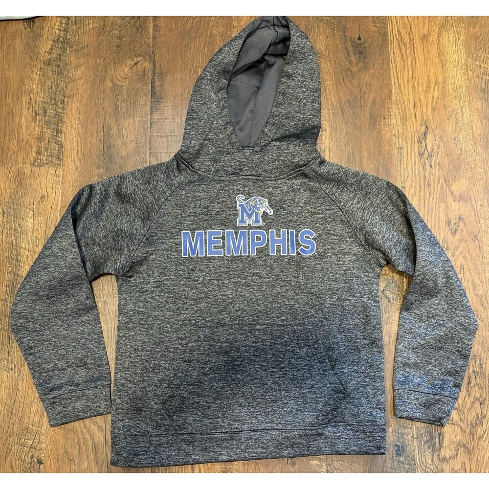 University Of Memphis Tigers Coloseum Youth Athletic Hoodie Size Medium